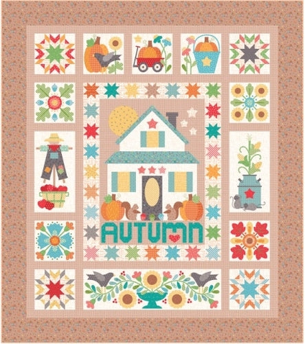 Autumn Love Quilt Kit _ Preorder Ships April