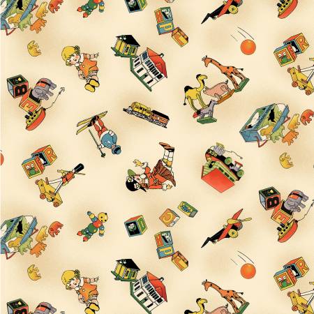 Vintage Treasures Toy Story Kids Fabric