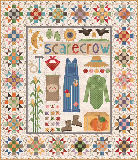 Preorder - How to build a Scarecrow Quilt Kit