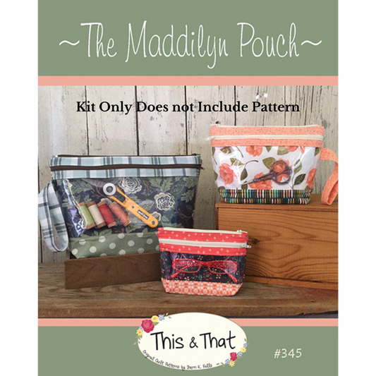 Make the Maddilyn Pouch Kit - Dewdrop Shades Large