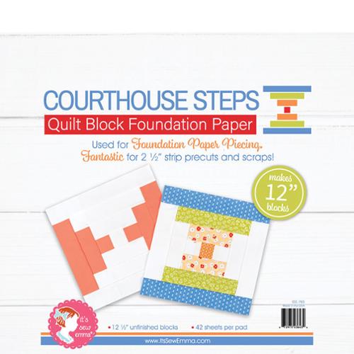 Courthouse steps 12" foundation paper