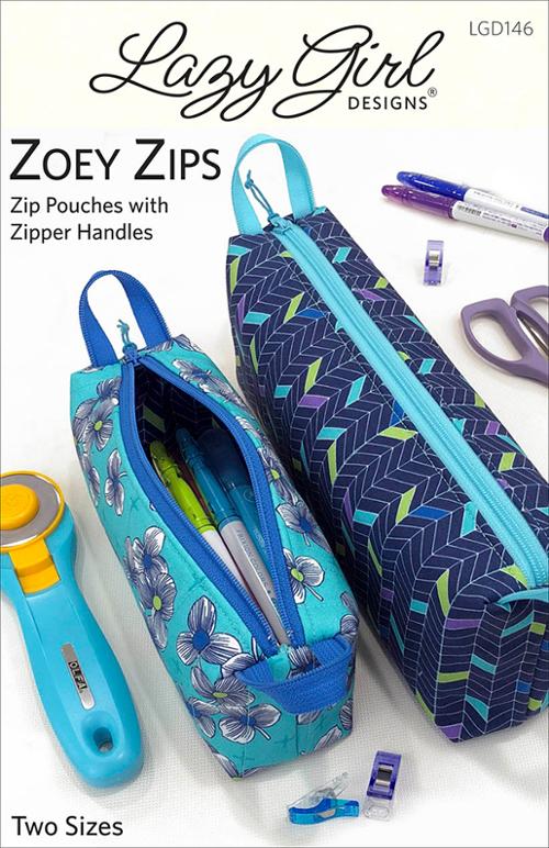Zoey Zips Lazy Girl Design